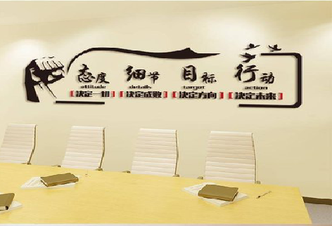 修文企业文化墙主要展示什么？