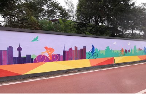 修文墙体彩绘-围墙