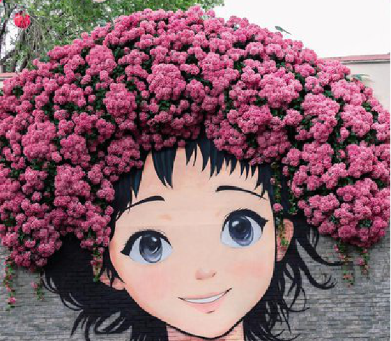 修文墙体彩绘-网红墙打卡