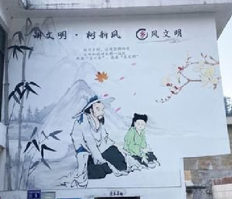 修文分享几个墙绘保养知识。