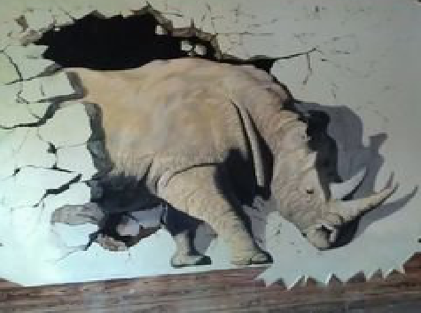 修文在墙绘中，如何绘制3D效果？