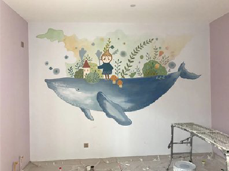 修文手绘墙的特点及优势。